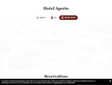 Tablet Screenshot of hotelaperio.gr